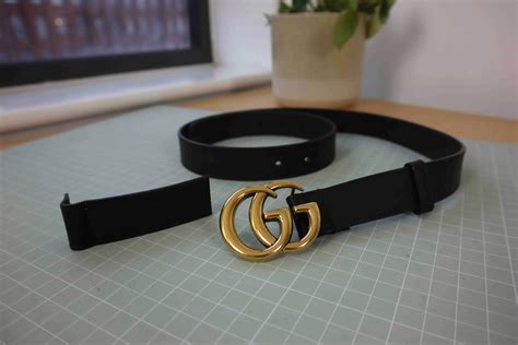 how to shorten gucci marmont strap